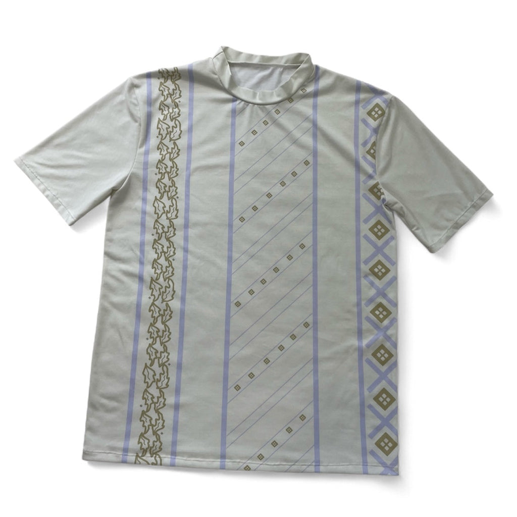 Tee striped lavender