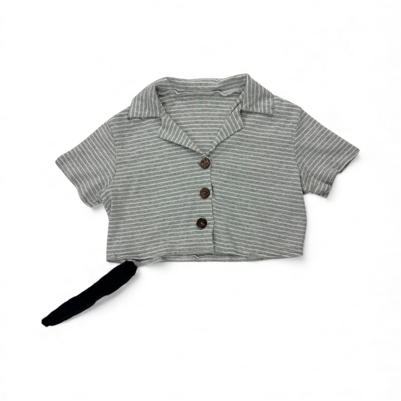 Button down top striped