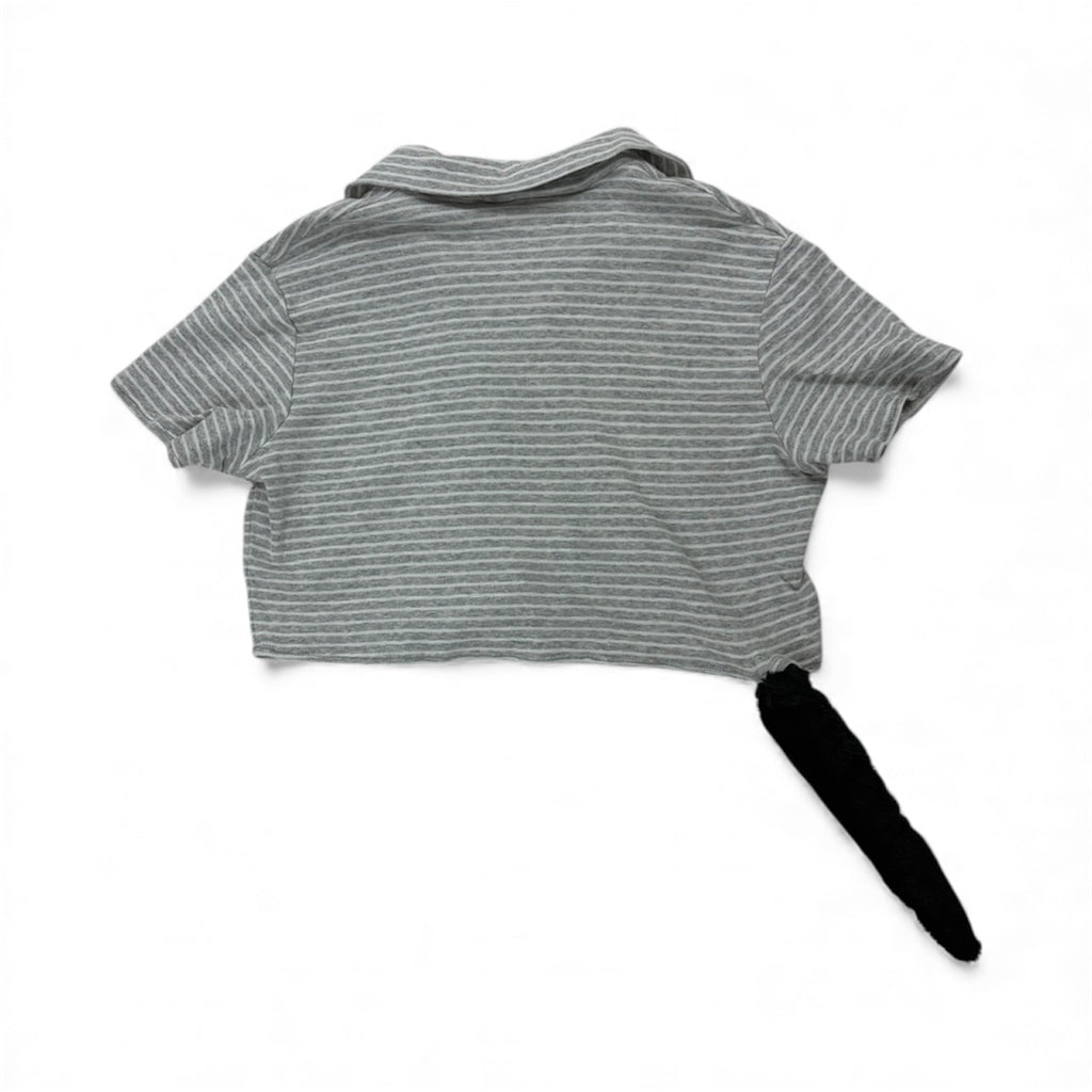 Button down top striped